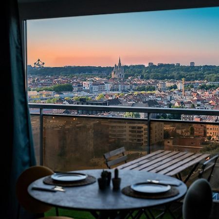 Studio Avec Vue Panoramique Et Parking Gratuit Brusel Exteriér fotografie